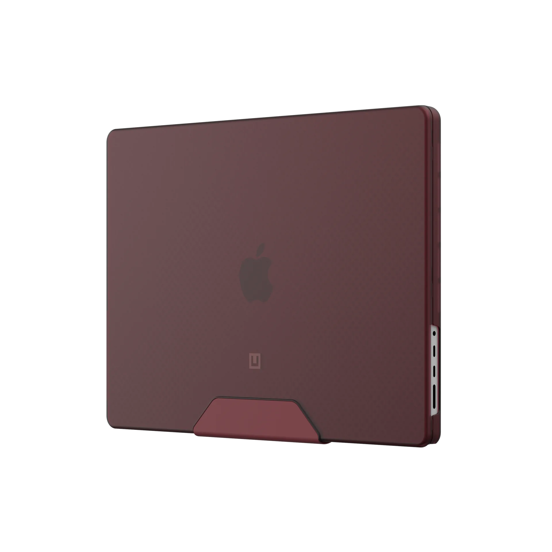 UAG U Dot Series Protective Case for MacBook Pro 16-inch 2021 (M1/M2 Max & Pro) - Durable Shockproof Cover in Aubergine Purple - Perfect for Work, Travel & Everyday Use