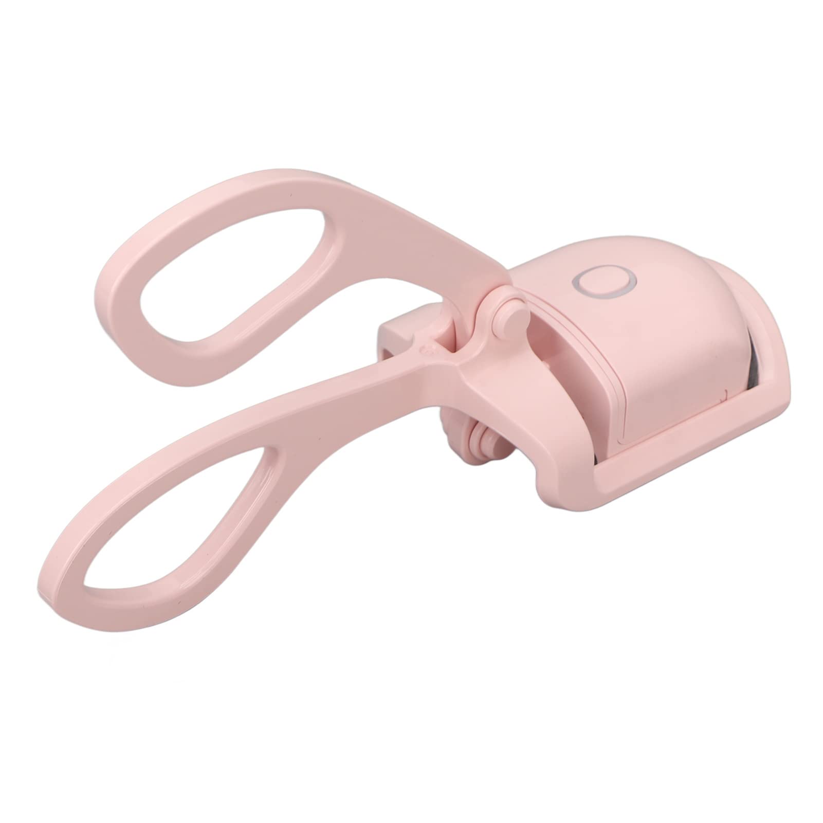 Rechargeable Electric Heated Eyelash Curler - Ergonomic Mini Lash Curling Tool for Home & Travel (Pink) | Perfect for Daily Makeup, Salon-Like Curls at Home, Gifts for Beauty Lovers