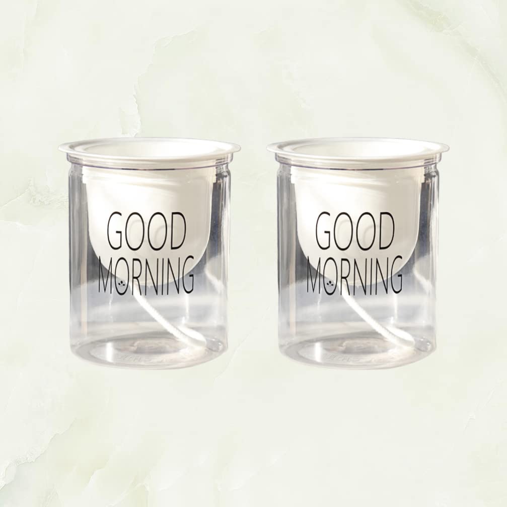 Angoily 2-Pack Self-Watering Flower Pots with Water Storage - Plant Holder for Indoor/Outdoor Plants, Perfect for Home Decor, Office, Balcony & Garden Use