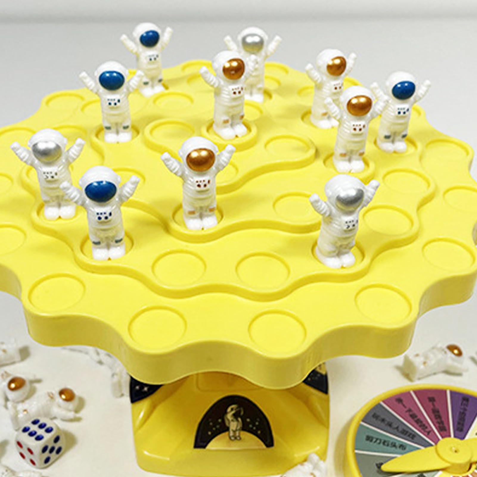Samuliy Astronaut Balance Board Game for Kids - Interactive Ball Balance Toy with Balance Tree - Fun Parent-Child Activity for Indoor Play & STEM Learning