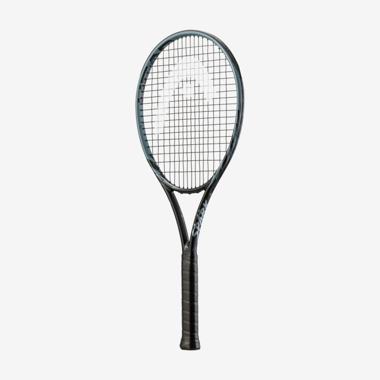 Head MX Spark Tour (Stealth) Tennis Racket - Lightweight Carbon Fiber Racquet for Advanced Players | Perfect for Competitive Matches & Training Sessions