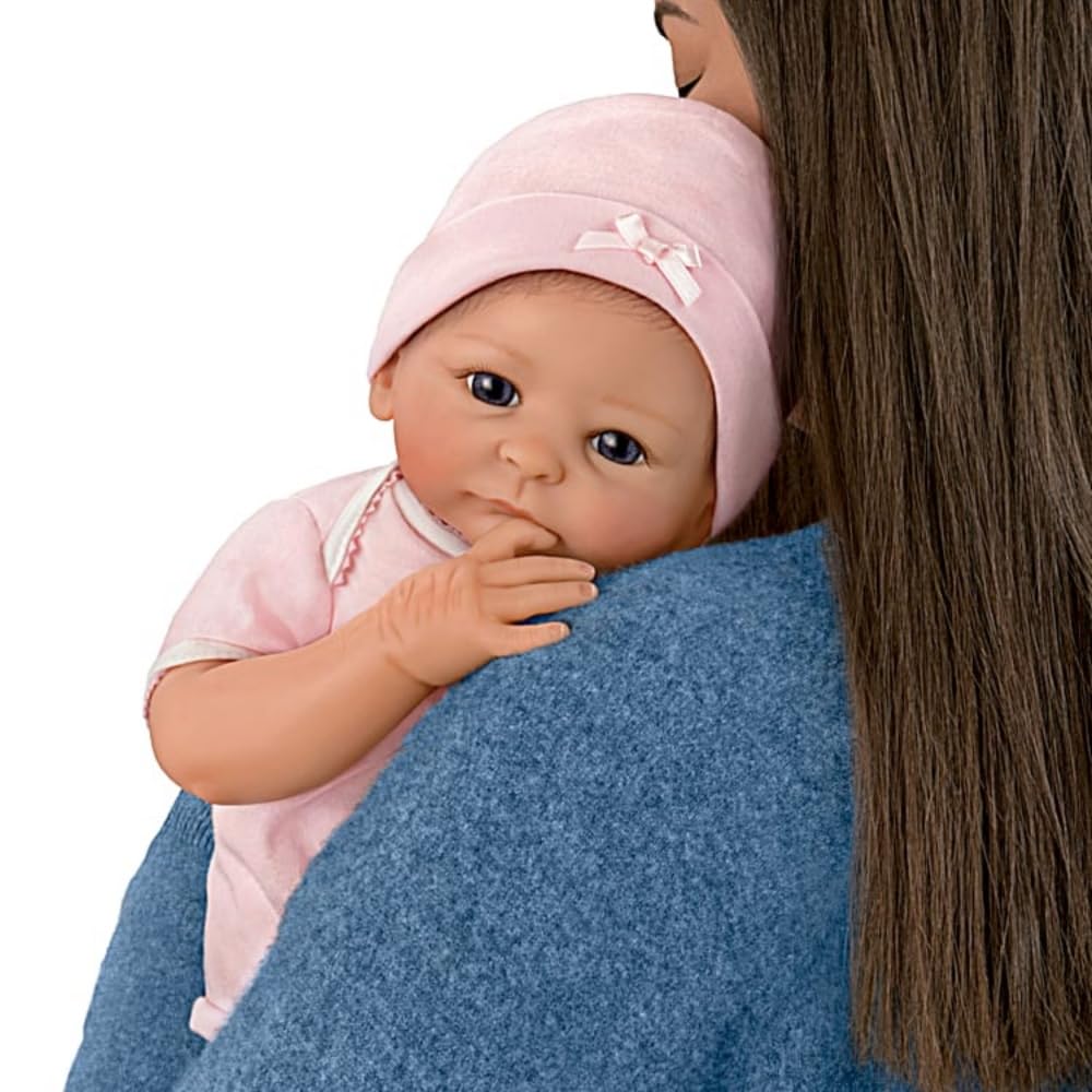 The Ashton-Drake Galleries Realistic Baby Doll - Little Peanut Lifelike Reborn Doll for Collectors & Gift Giving | Nursery Decor, Photography Prop, Baby Shower Present