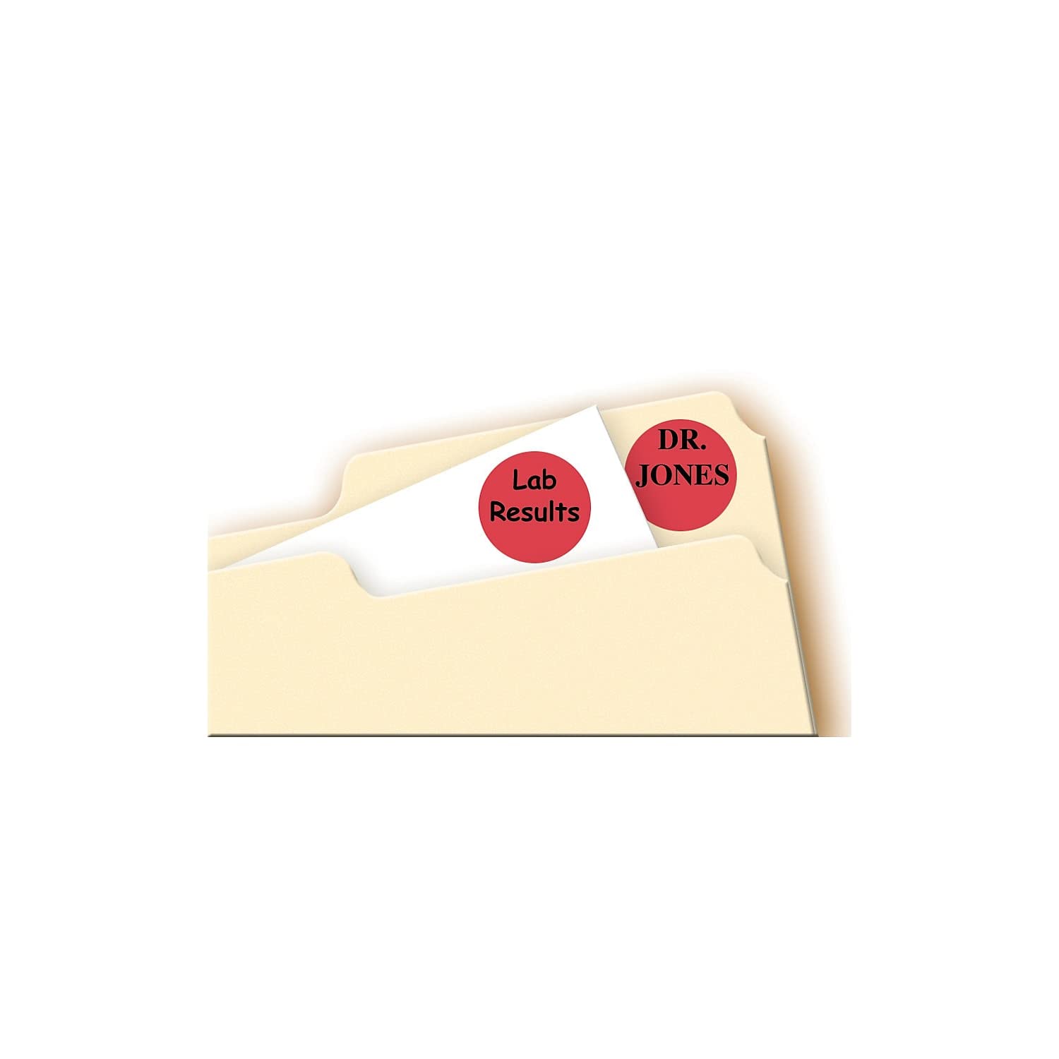 Avery 05466 Removable Round Labels 3/4