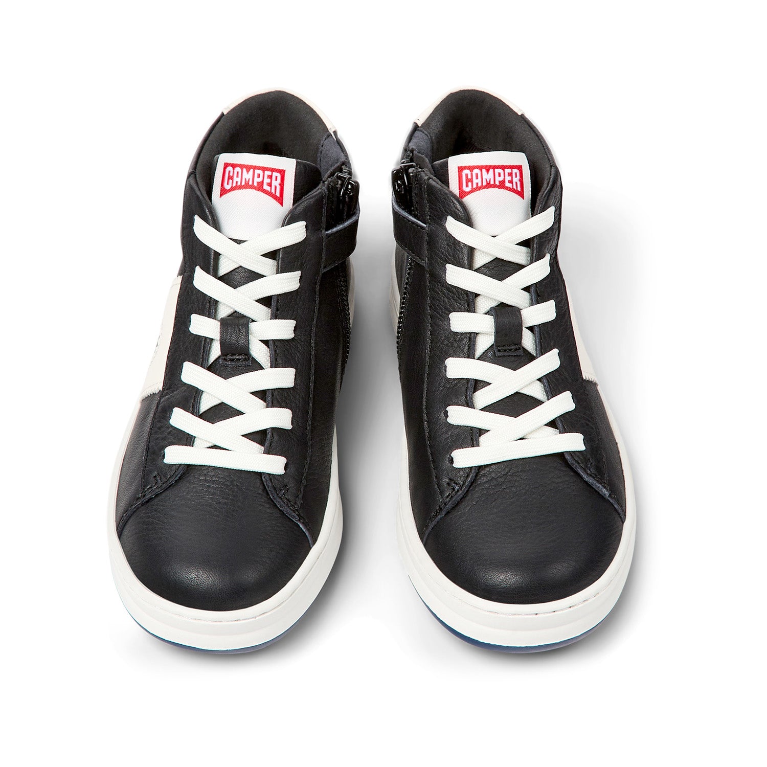 Camper Kids Runner Four Sneakers - Black Comfortable Running Shoes for Boys & Girls | Perfect for School, Play & Outdoor Activities