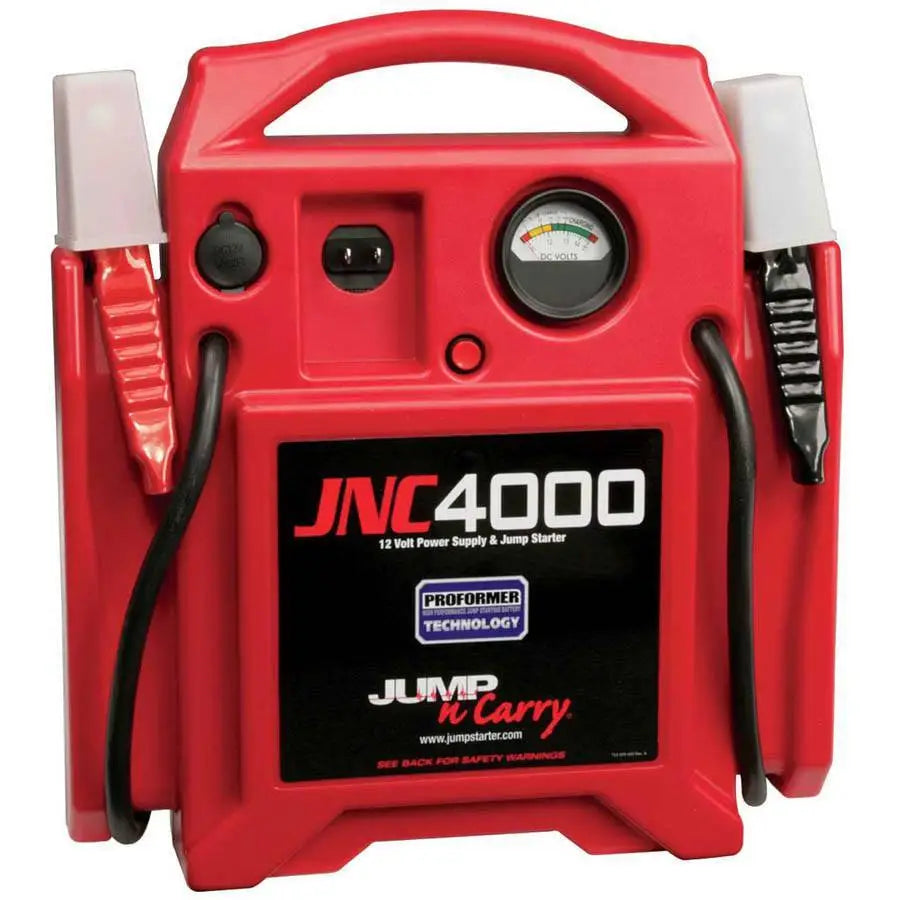 Clore Jump N Carry 1100 Peak Amp 12V Portable Jump Starter - Emergency Car Battery Booster for Dead Batteries - Perfect for Roadside Assistance, Camping & Winter Travel