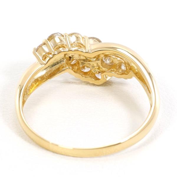 18K Yellow Gold Diamond Ring for Women - Elegant Solitaire Engagement & Wedding Band - Perfect for Proposals, Anniversaries, and Special Occasions