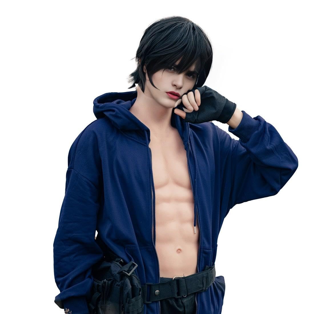 Realistic Silicone Muscle Suit for Men - Fake Abs & Soft Skin Texture - Male Bodybuilding, Drag Shows, Cosplay Costume - Perfect for Halloween, Theater Performances & Costume Parties
