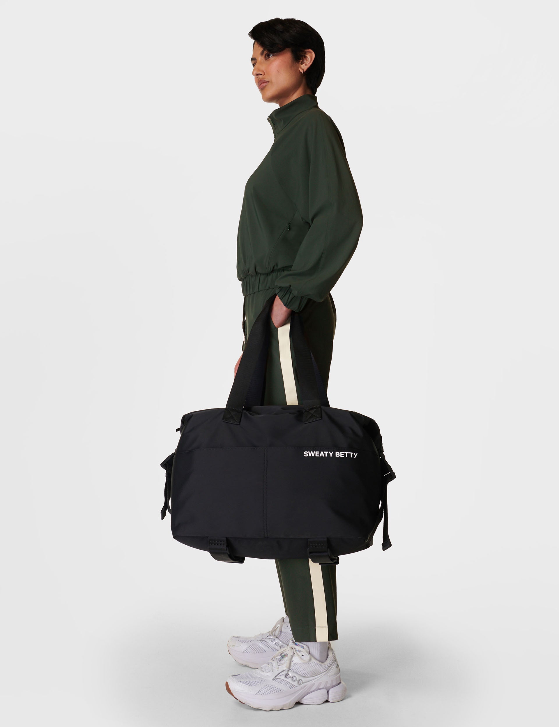 Strive Gym Bag - Durable Black Workout Backpack for Men & Women | Perfect for Gym, Travel & Sports | Water-Resistant & Spacious Design