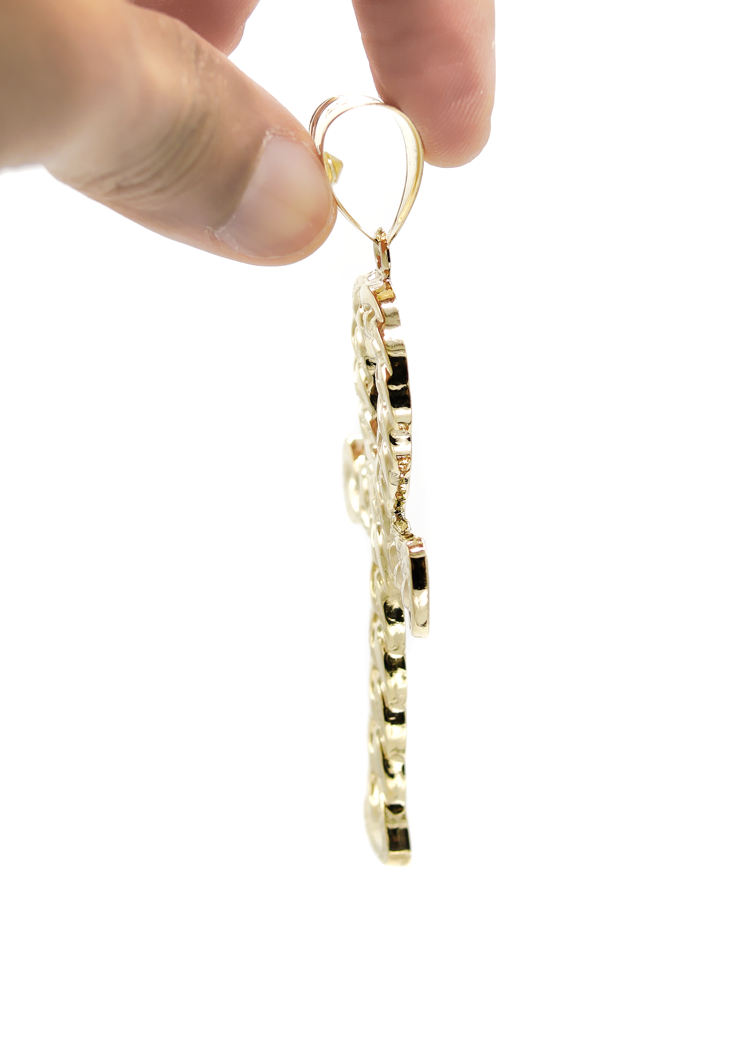 10K Yellow Gold Ankh Pendant Necklace - Adjustable Chain & Custom Sizes | Perfect for Spiritual Jewelry, Egyptian Symbol Gift & Everyday Wear