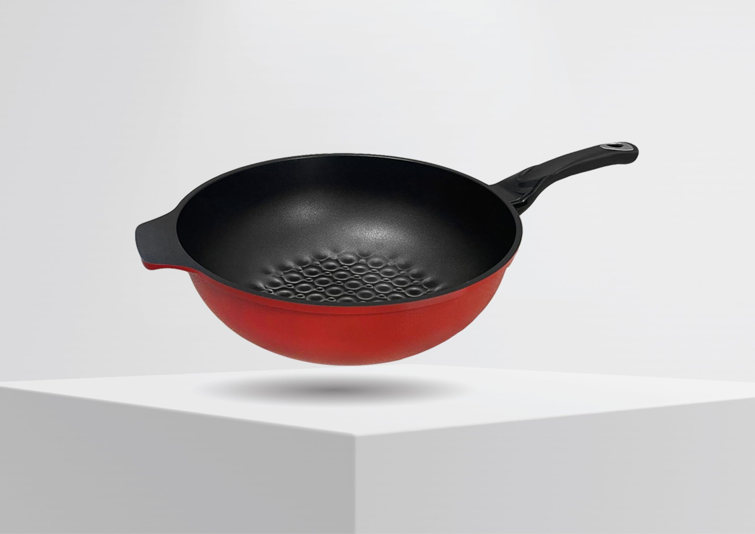 **Prolinemax 13-Inch (32cm) Nonstick Wok Pan - 3D Diamond Coating, Durable & Scratch-Resistant - Perfect for Stir-Fry, Deep Frying & Asian Cooking**