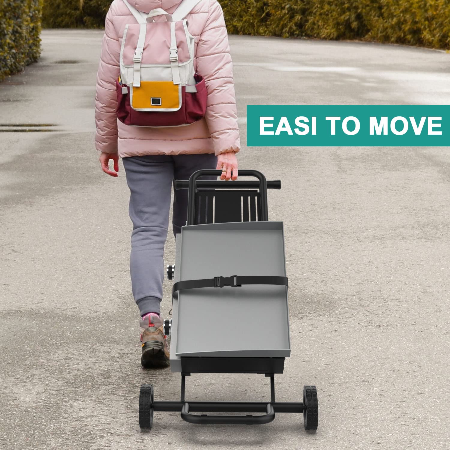 Portable Folding Grill Cart Stand for Blackstone 17