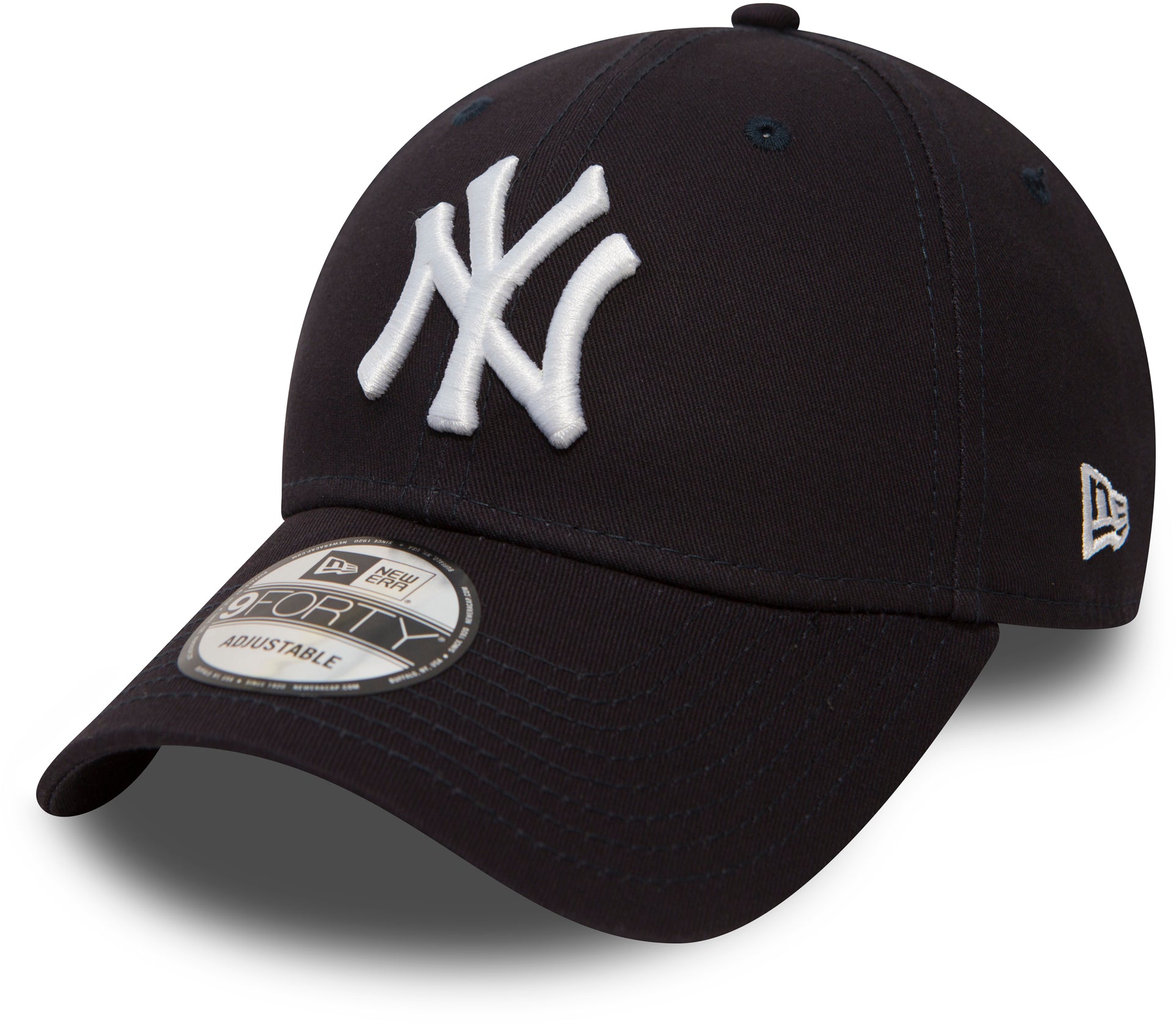 New York Yankees New Era 9Forty League Basic Navy Baseball Cap - Adjustable Snapback Hat for Men & Women - Perfect for Baseball Games, Streetwear Fashion & Casual Outfits