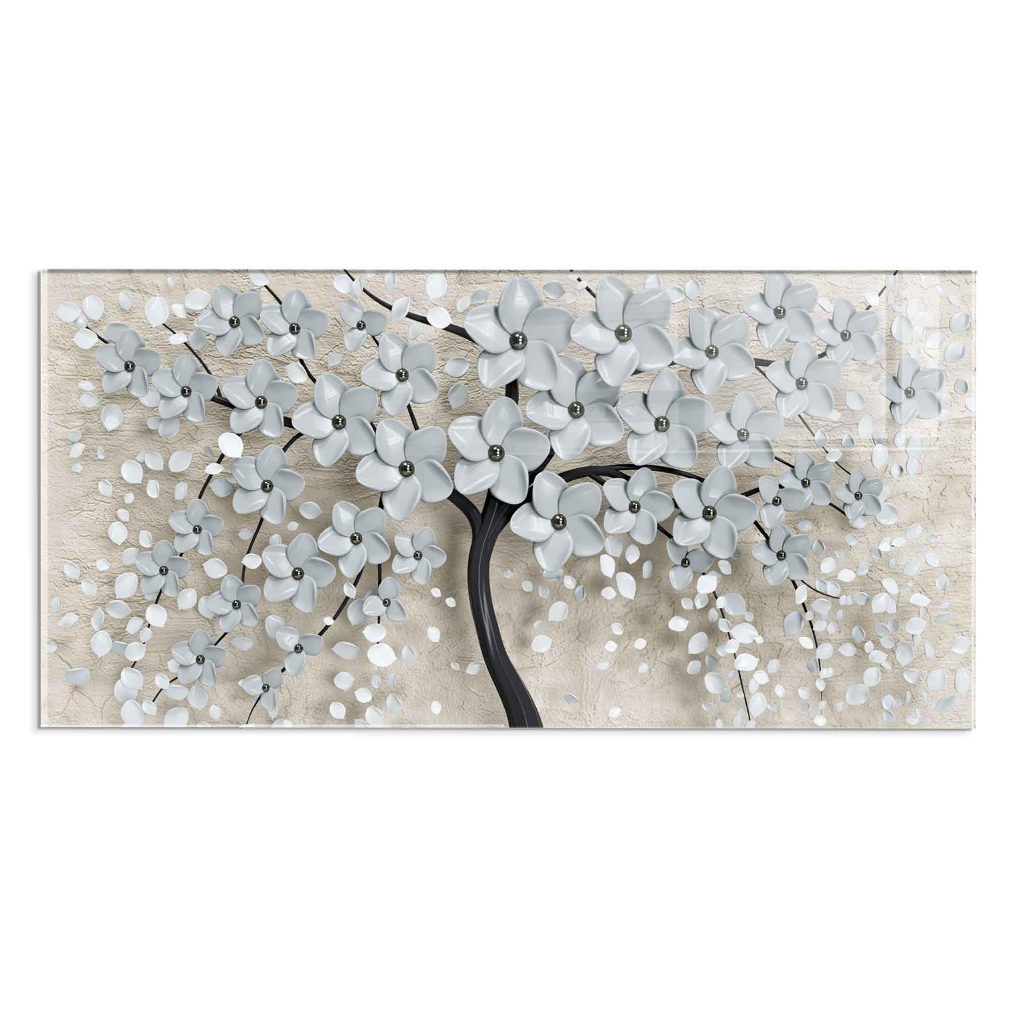 Premium Tempered Glass Kitchen Backsplash - 30x20
