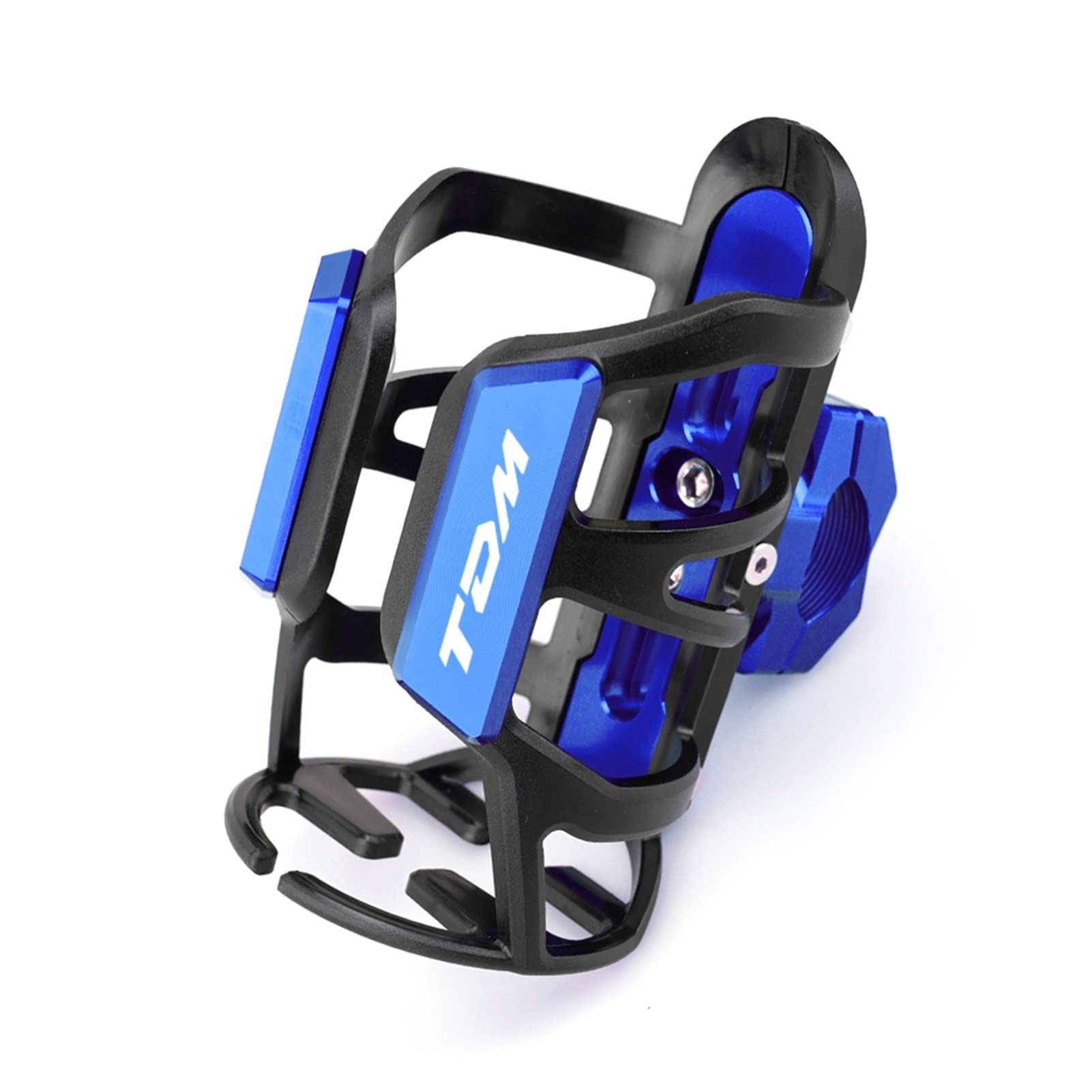 Universal Motorcycle Drink Holder - Water Bottle Cage Cup Stand for Yamaha TDM850 TDM900 - Durable Motorbike Beverage Accessory for Riding, Commuting & Road Trips