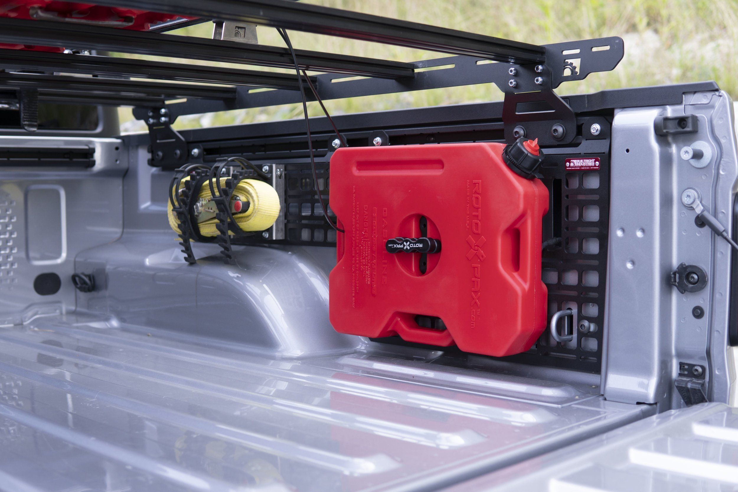 2024 Jeep Gladiator (JT) Bedside Rack System - 4 Piece Kit for Cargo Organization & Off-Road Adventures
