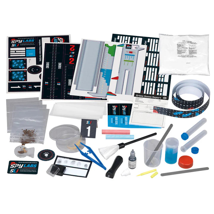 Spy Labs Master Detective Toolkit - Kids Spy Gear Set for Secret Missions & Detective Games - Perfect for Birthday Gifts & STEM Learning Activities