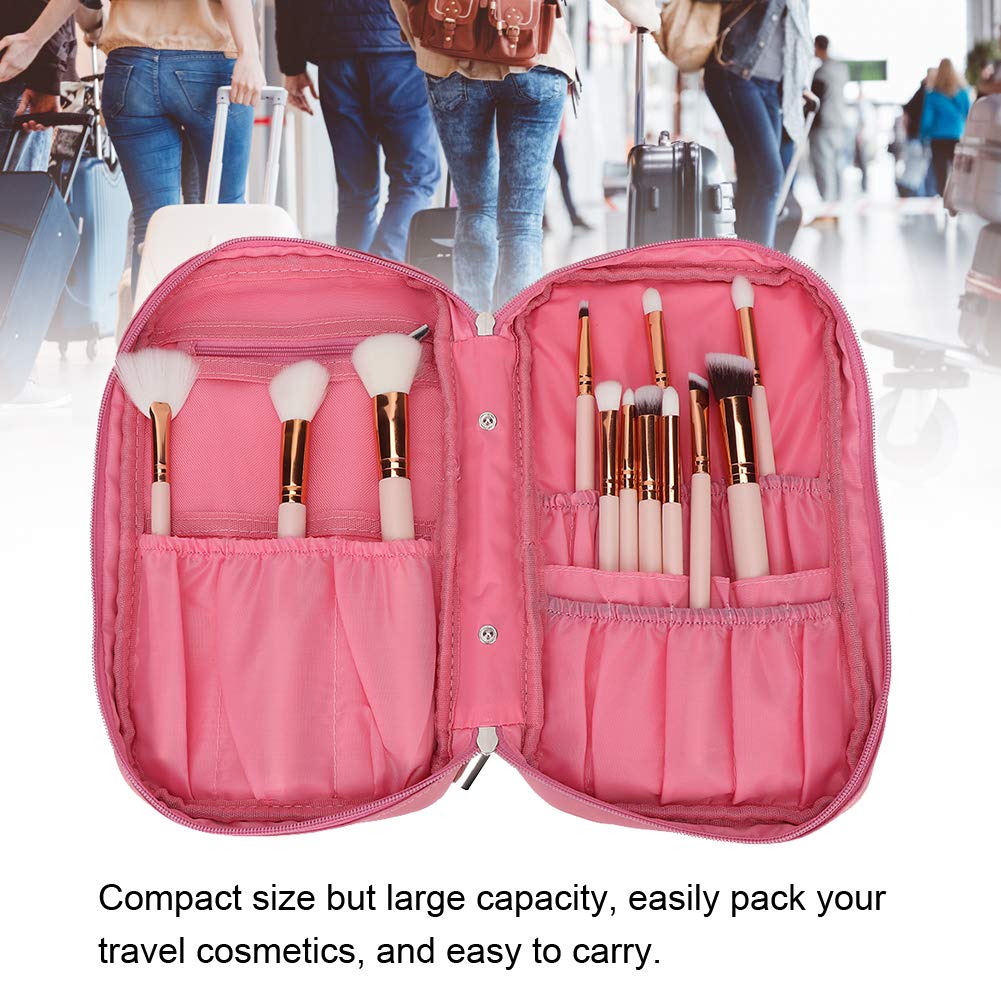 Premium Durable Makeup Organizer - Travel Cosmetic Bag with Multiple Pockets for Brushes, Lipstick & Beauty Essentials | Perfect for Home, Travel & On-the-Go Makeup Storage