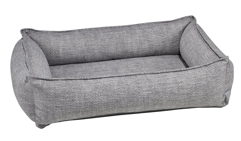 Bowsers Urban Lounger Small Dog Bed - Soft & Durable Alumina Pet Bed for Small Breeds - Perfect for Home, Office & Travel Use