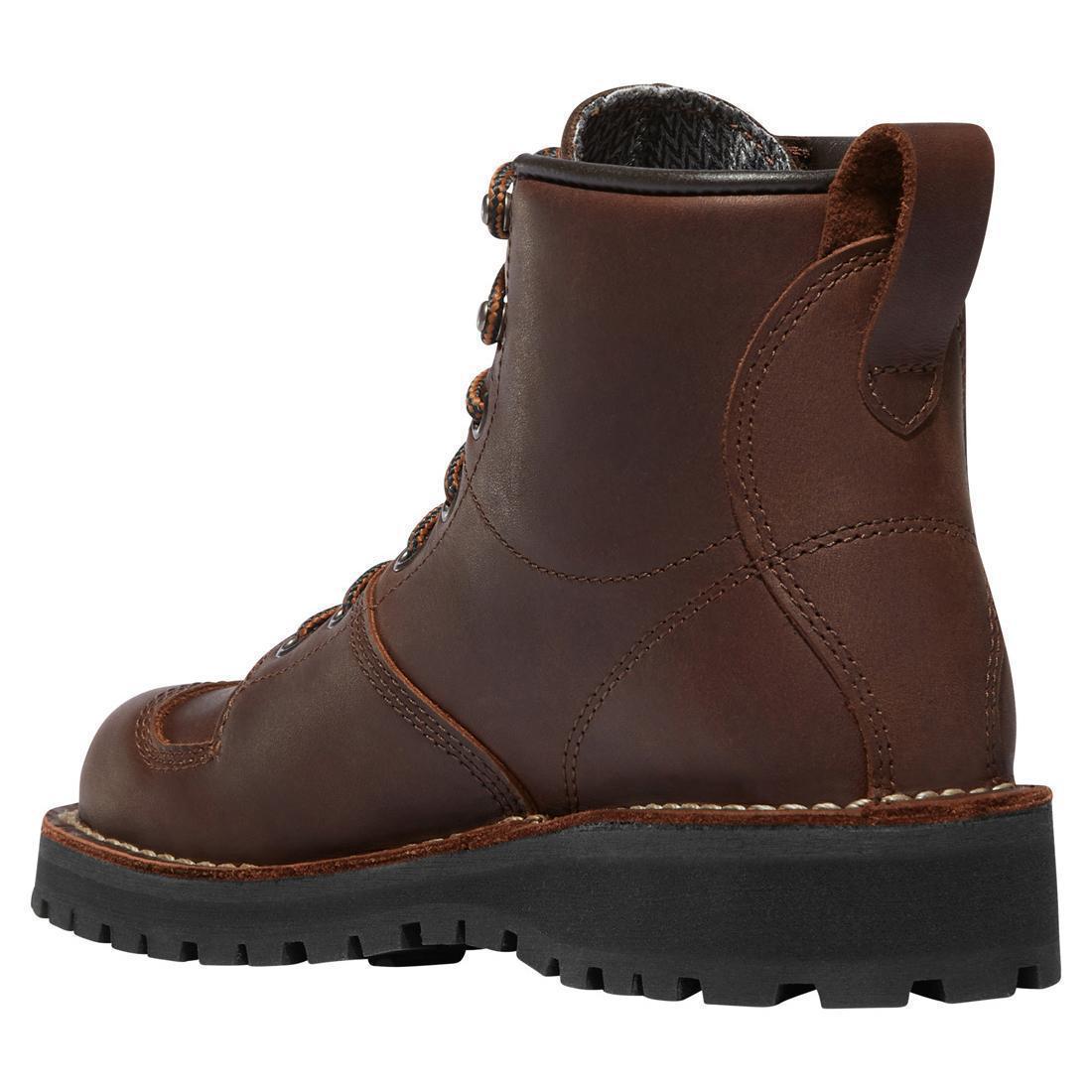 Women's Moto Wedge GTX Casual Boots - Waterproof Brown Leather Ankle Booties for Walking, Travel & Everyday Wear