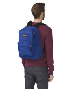 JANSPORT Superbreak Backpack - Lightweight Laptop Backpack for School & Travel, Durable Blue Streak Design - Perfect for College Students, Commuters & Daily Use