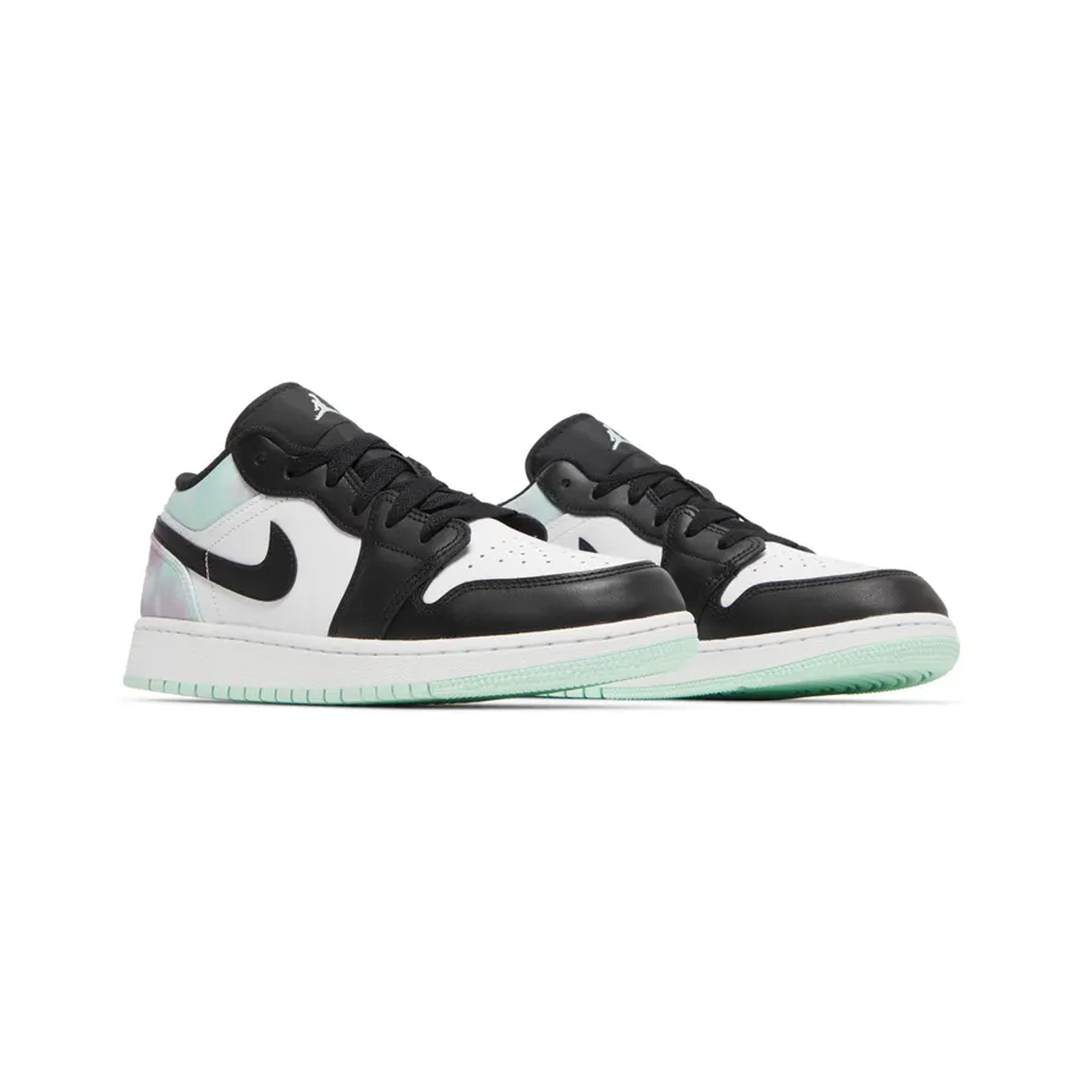 Air Jordan 1 Low 'Easter Pastel Tie Dye' GS Sneakers (2022) - Comfortable Basketball Shoes for Women & Girls - Perfect for Easter Outfits, Casual Wear & Street Style Fashion