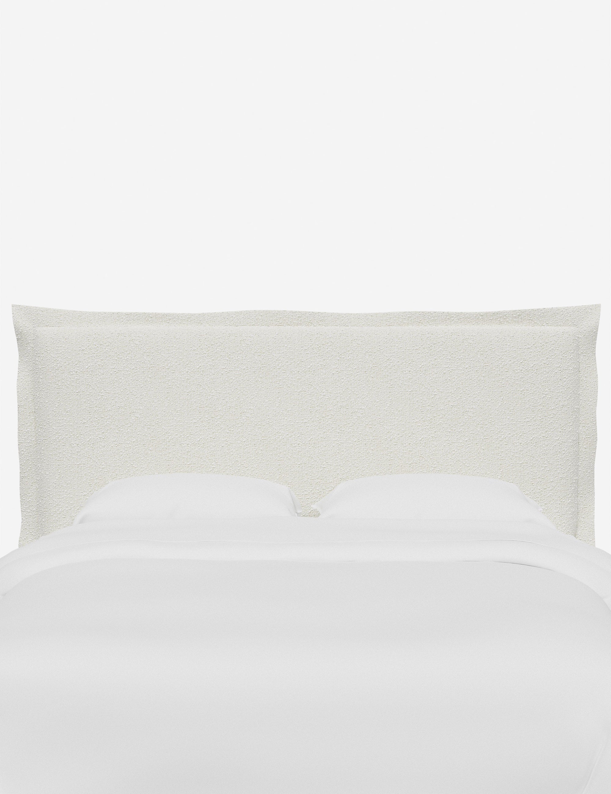 Elara Upholstered Headboard - Queen Size Bed Frame Headboard with Nailhead Trim, Modern Fabric Headboard for Bedroom Decor - Perfect for Master Bedroom, Guest Room & Home Staging