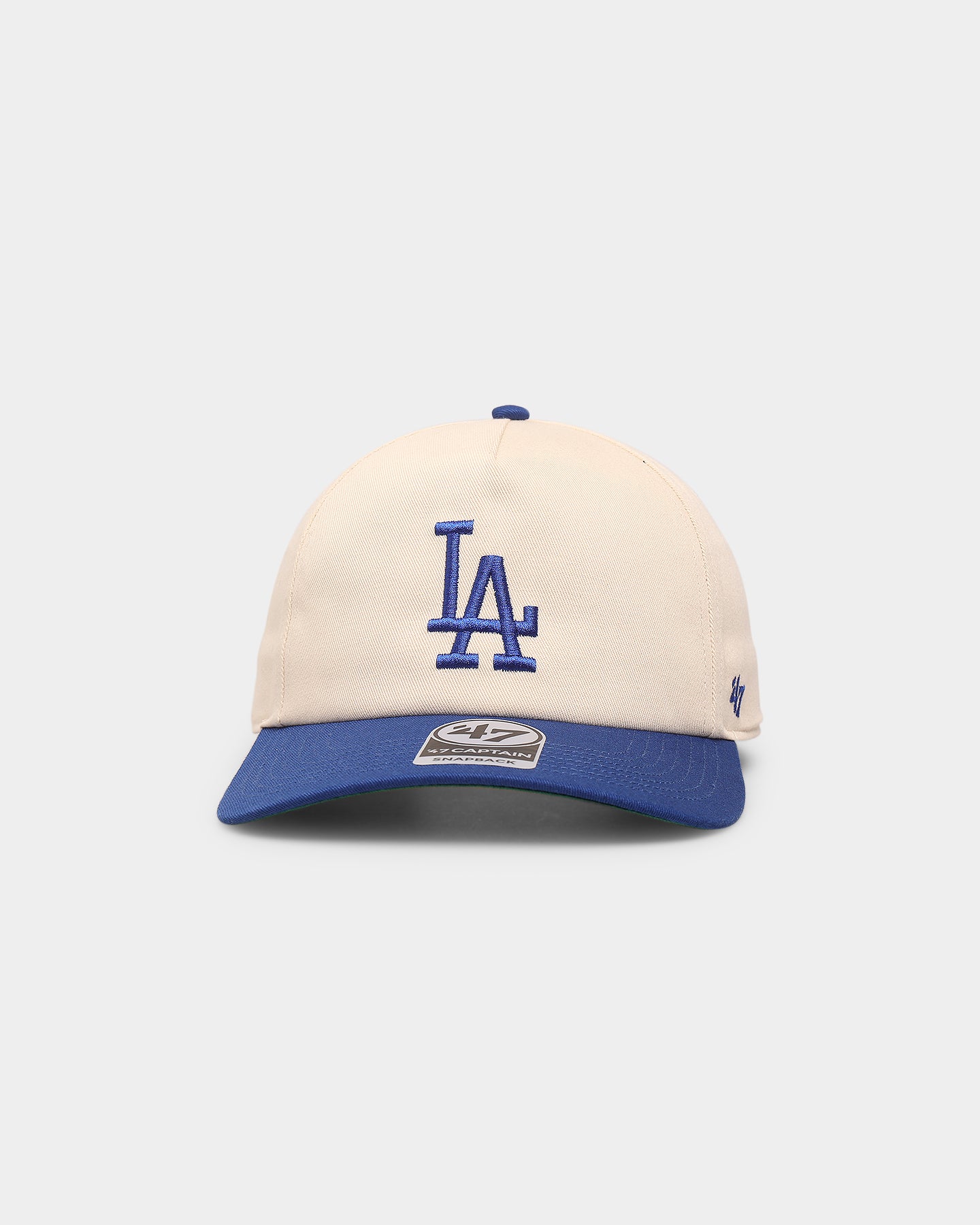 47 Brand Los Angeles Dodgers 'Natural Nantasket' '47 Captain DTR Snapback Hat - Adjustable Baseball Cap for Men & Women - Perfect for Sports Fans, Casual Wear and Outdoor Activities