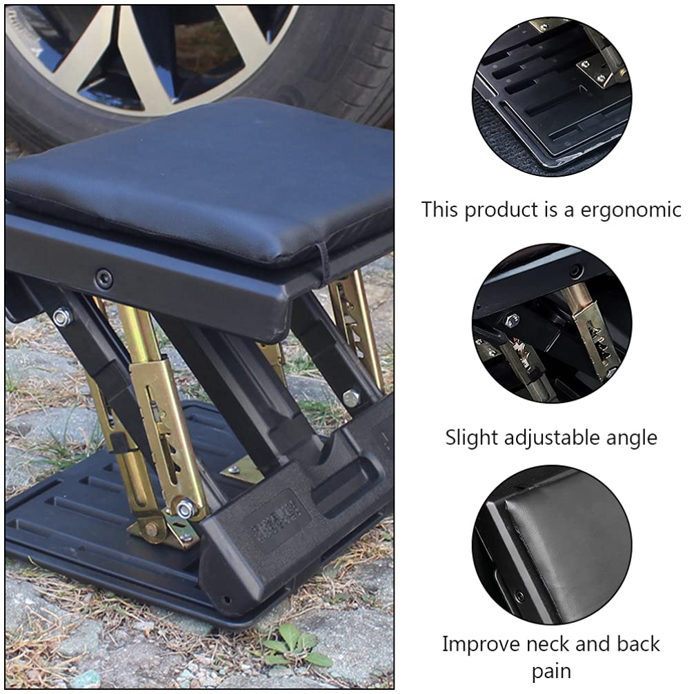 Foldable Car Footrest Cushion - Adjustable Vehicle Foot Support Pad for Leg Pressure Relief & Comfort | Perfect for Long Drives, Road Trips & Office Use
