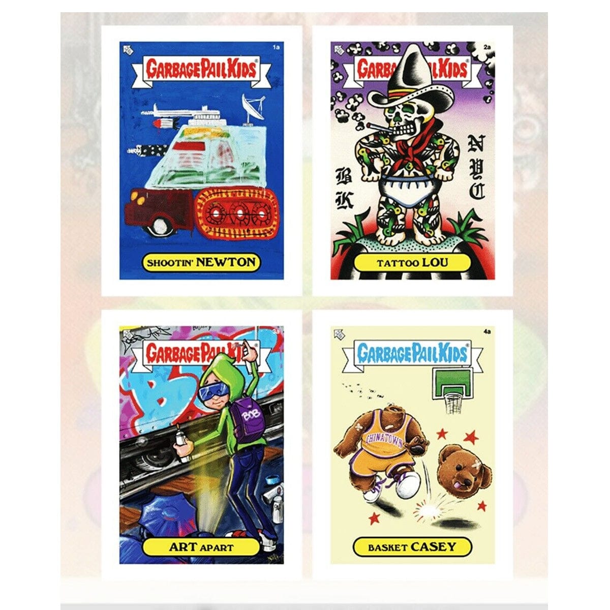 Garbage Pail Kids x Topps Beyond the Streets Artist Series Sealed Case - Limited Edition Collectible Trading Cards for Pop Culture Enthusiasts - Perfect for Display, Trading, and Nostalgic Gift Giving