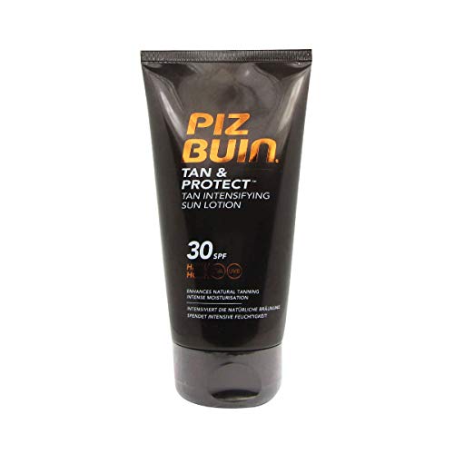 Piz Buin Tan & Protect SPF 30 Sun Lotion 150ml - Tan Intensifying Sunscreen for Face & Body - Perfect for Beach, Pool & Outdoor Activities