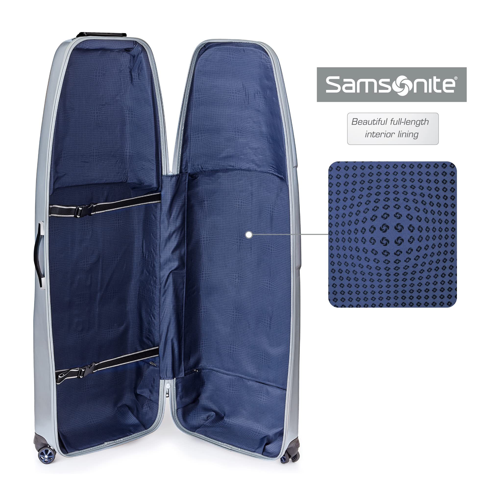 Samsonite Primo Deluxe Hard-Sided Golf Travel Bag Cover - Durable Luggage for Airline Travel & Golf Club Protection - Perfect for Golf Trips & Secure Airline Transport