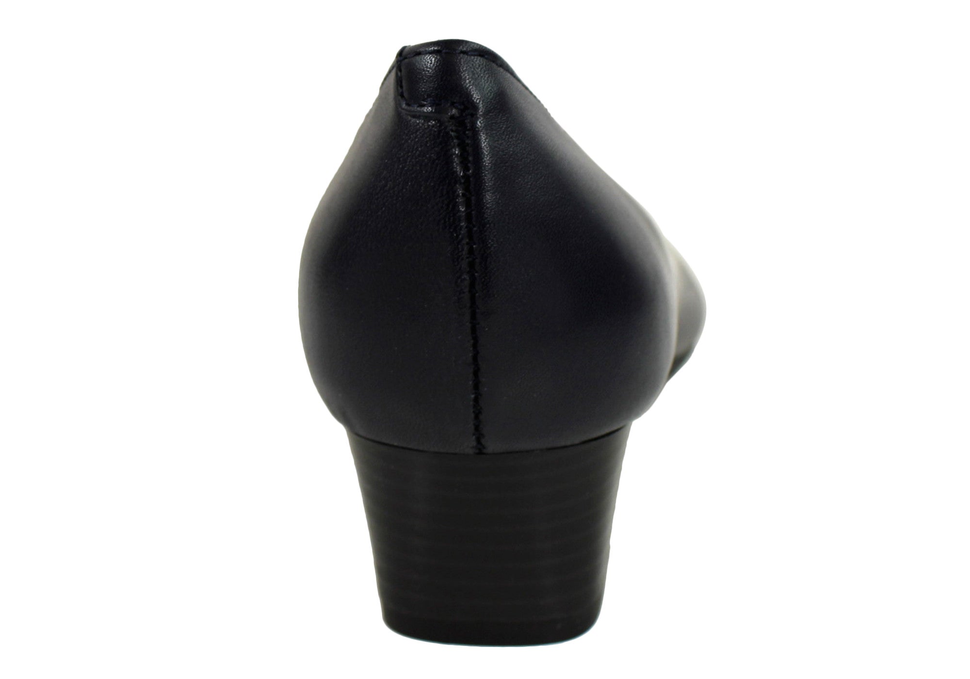 Women's Classic Leather Court Shoes for Aerobics & Hostess - 35 Size - Handmade in Portugal - Perfect for Dance, Work & Formal Events