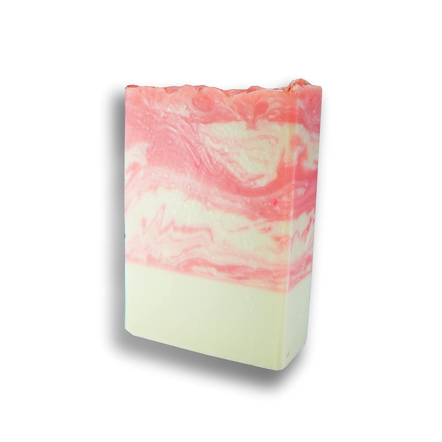 UKIYO Natural Handmade Vegan Soap Bar (120g) with Rose Water for Clear & Glowing Skin - Gentle Cleansing for Face & Body, Perfect for Daily Use & Sensitive Skin Care