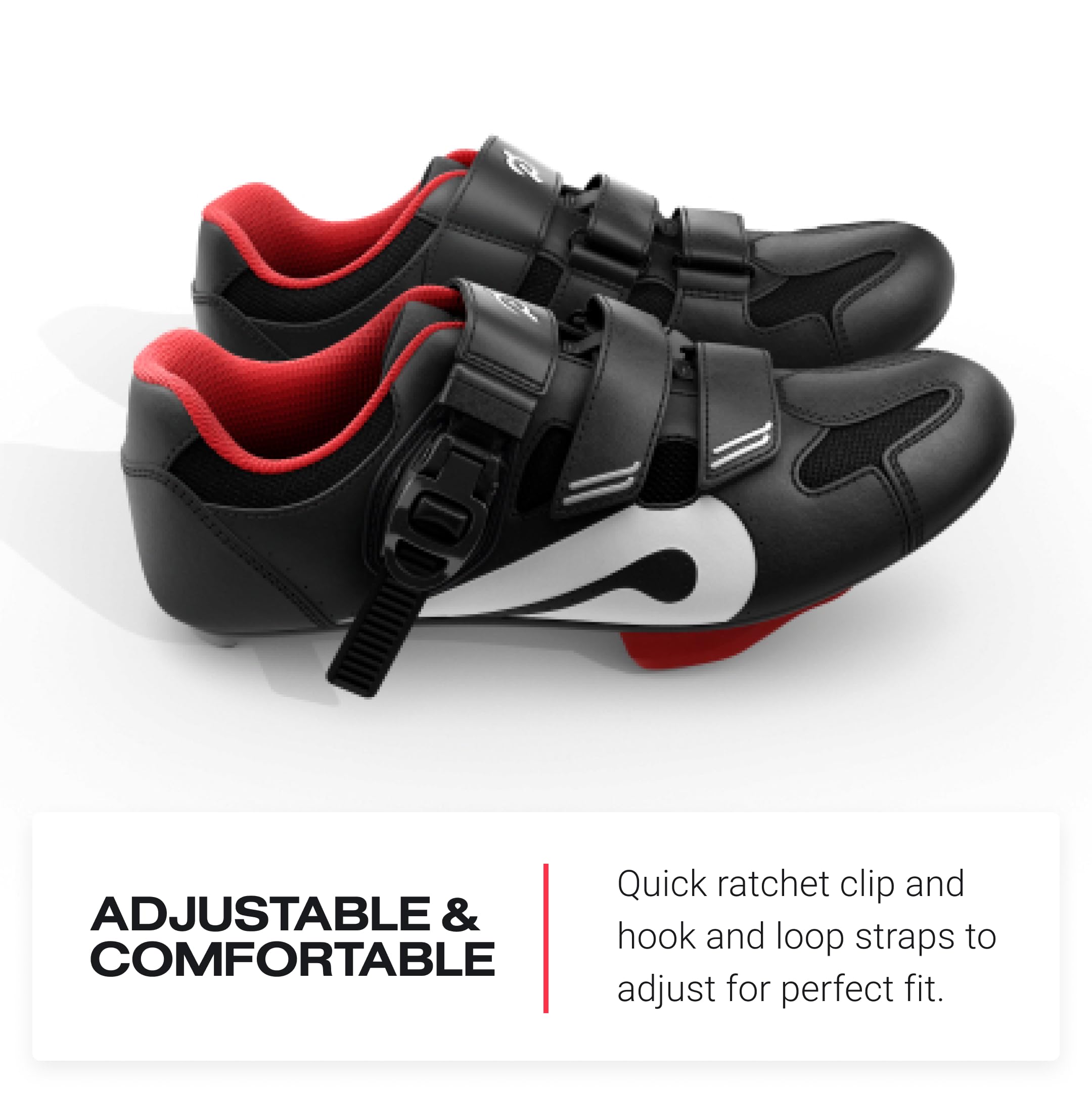 Peloton Cycling Shoes - Compatible with Peloton Bike & Bike+ - Delta-Cleat Design for Indoor Cycling & Spin Classes - Perfect for Home Workouts & Fitness Training