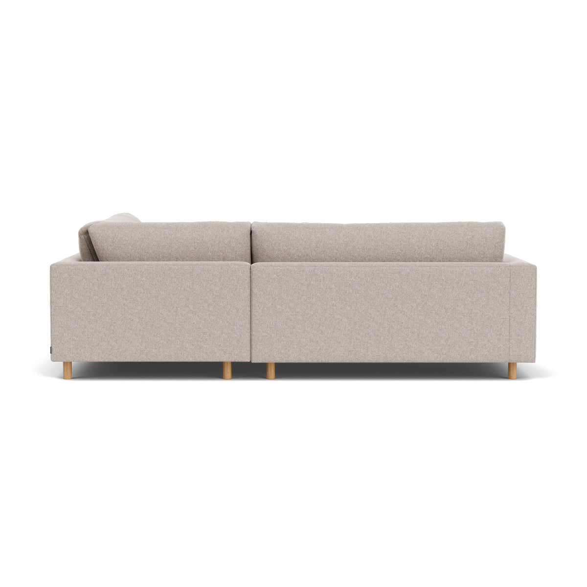 Douglas Fabric Right Corner Sofa - Modern L-Shaped Sectional Couch for Living Room, Small Spaces & Apartments | Comfortable Upholstered Furniture for Family Gatherings & Movie Nights