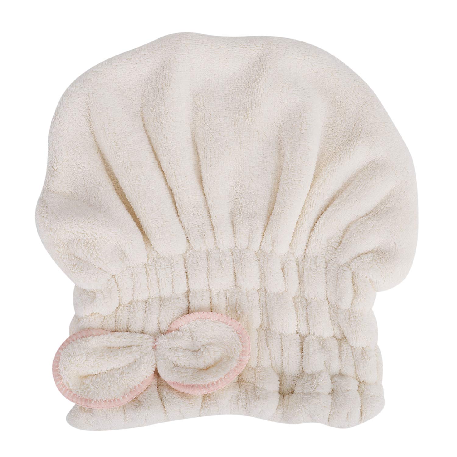 Super Absorbent Microfiber Hair Towel Wrap - Quick Dry Hair Turban for Long & Curly Hair - Soft Bath & Shower Cap for Wet Hair - Perfect for Post-Wash, Gym, Swimming & Spa Days