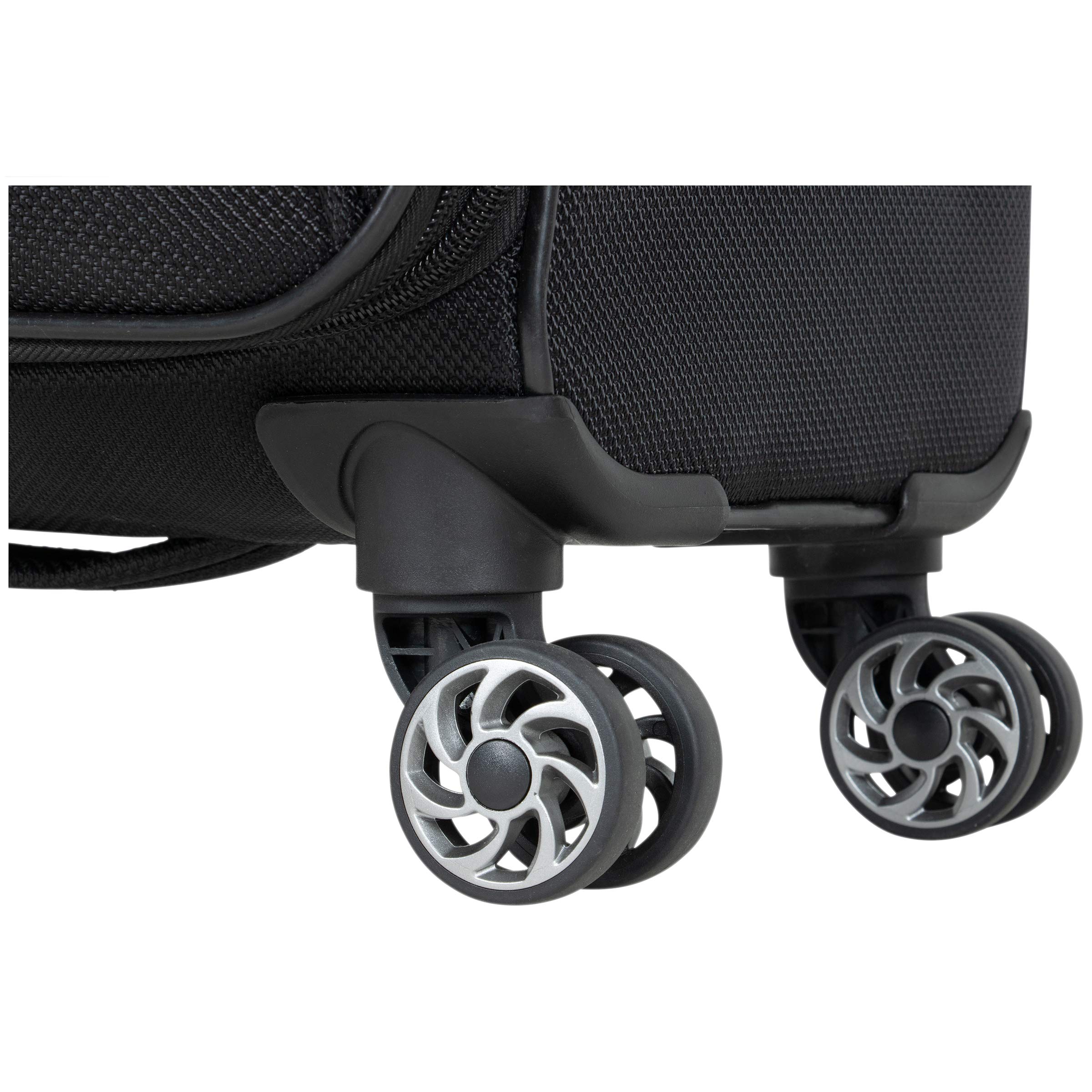 Kenneth Cole REACTION Rugged Roamer Lightweight Expandable 8-Wheel Spinner Luggage Set (20