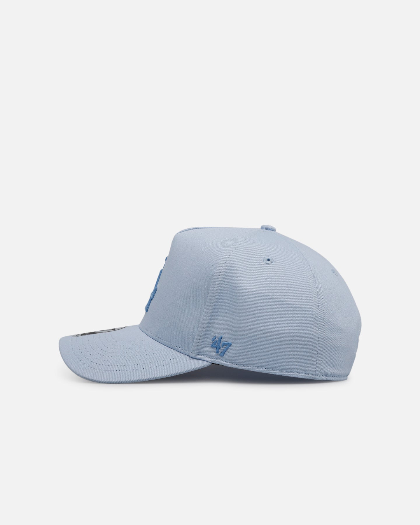 47 Brand Los Angeles Dodgers 'Contemporary Basics' Offside DT Snapback Cap - Light Blue Adjustable Hat for Baseball Fans, Streetwear & Casual Outfits