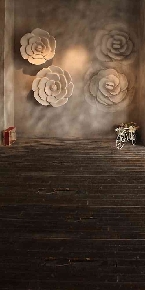 GladsBuy 10' x 20' Floral Wall Photography Backdrop - Computer Printed Indoor Theme Background for Wedding, Party & Studio Photography (HY-CM-3536)