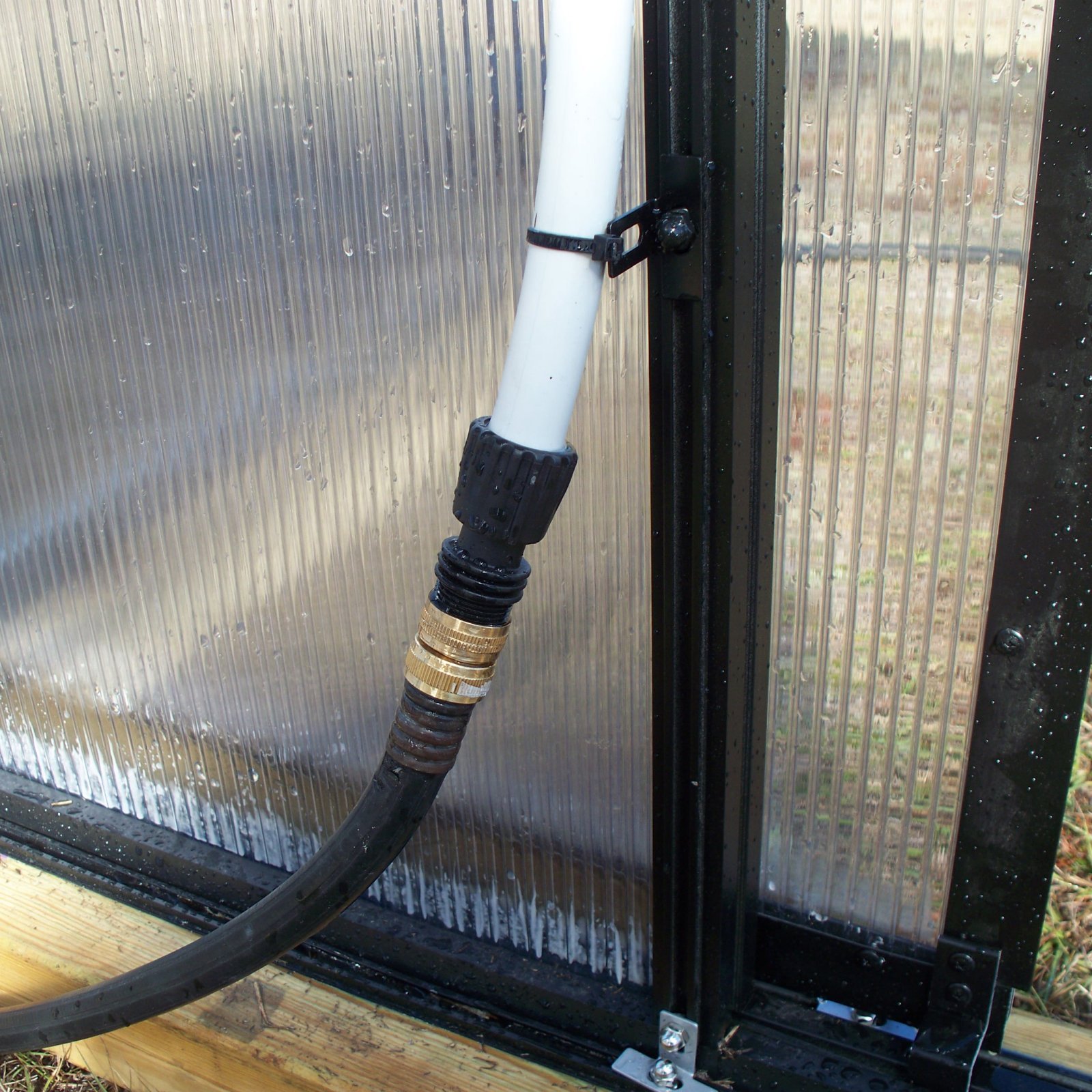 Monticello 12' Automatic Greenhouse Watering System - Self-Watering Plant Irrigation Kit for Indoor/Outdoor Gardens, Greenhouses & Hydroponics - Perfect for Vegetables, Flowers & Herbs