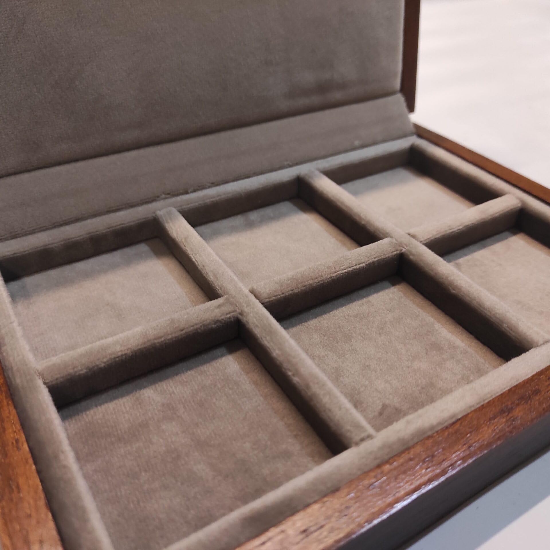 50x50mm Coin Storage Box - Set of 6 Small Organizer Boxes for Collectible Coins, Jewelry & Small Parts - Perfect for Coin Collectors, Crafting & Home Organization