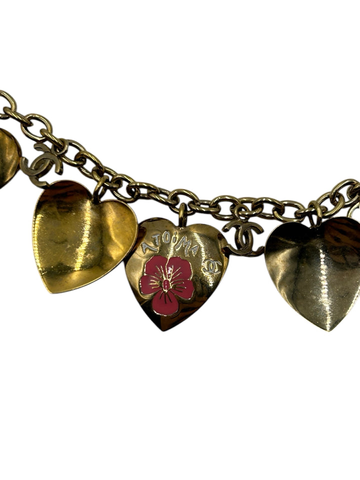Authentic 2009 Chanel Bag Charm & Bracelet - Vintage Luxury Accessory for Handbags, Jewelry Collection & Gift Giving