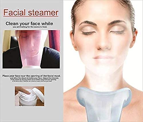 ShopiBuy 3-in-1 Face, Nose & Cough Steamer - Plastic Steam Vaporizer with Nozzle Inhaler, Facial Sauna & Steamer Machine for Adults & Kids - Relieves Congestion & Hydrates Skin at Home or Travel