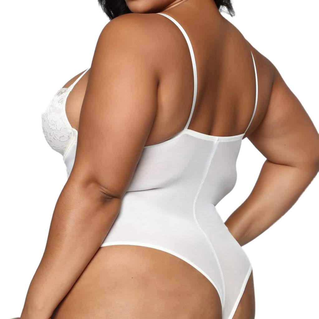 Sexy Lace Maternity Underwear Set - Comfortable One-Piece Lingerie Bodysuit for Pregnant Women (White, Medium) | Perfect for Pregnancy Photos, Date Nights & Special Occasions