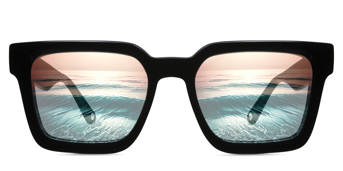 Umer Men's Prescription Tinted Glasses - Blue Light Blocking & UV Protection for Office Work & Computer Use