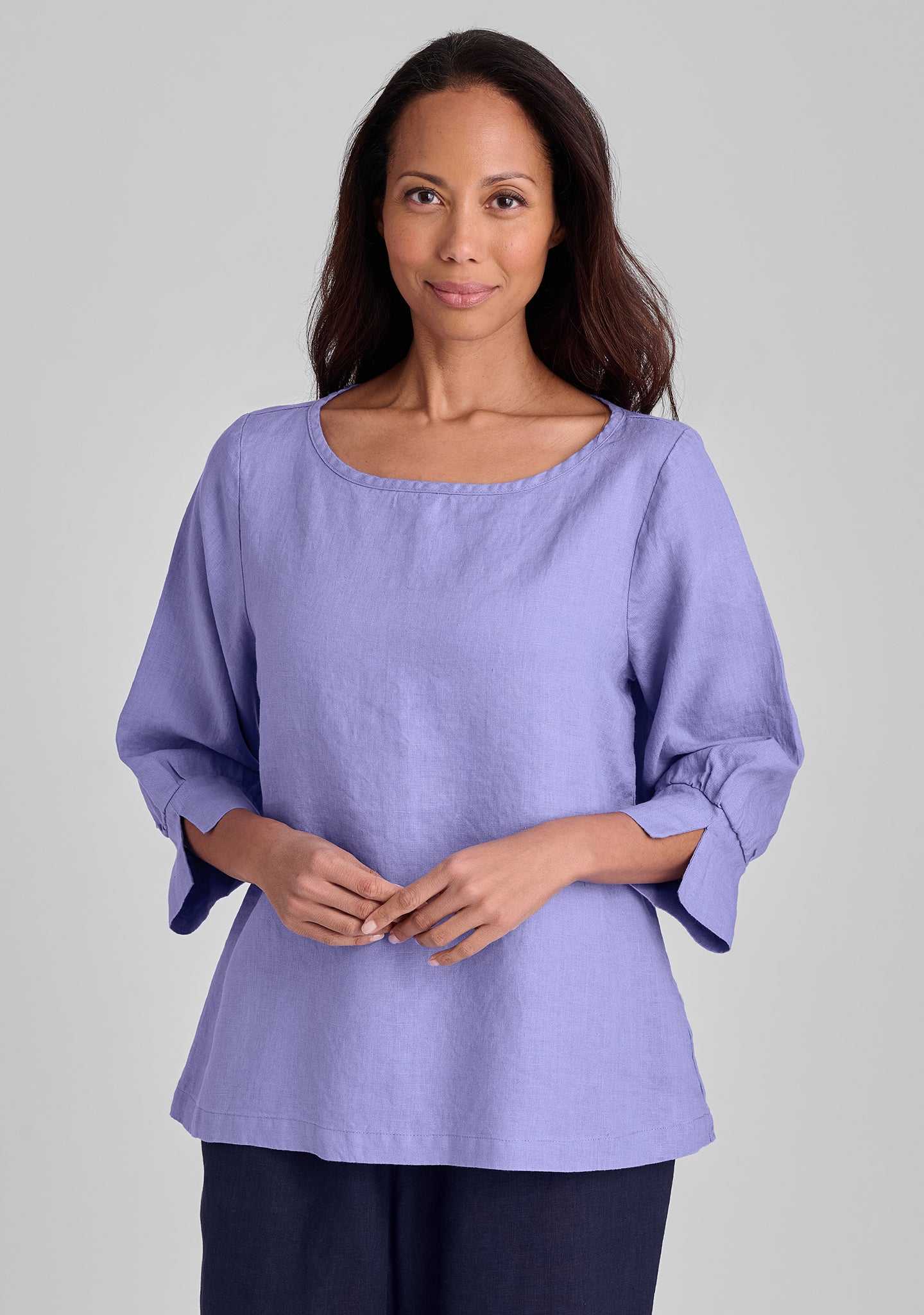 Stylish Women's Linen Shirt - Breathable Summer Blouse for Casual Outfits & Beach Vacations | Perfect for Office Wear, Weekend Outings & Tropical Getaways