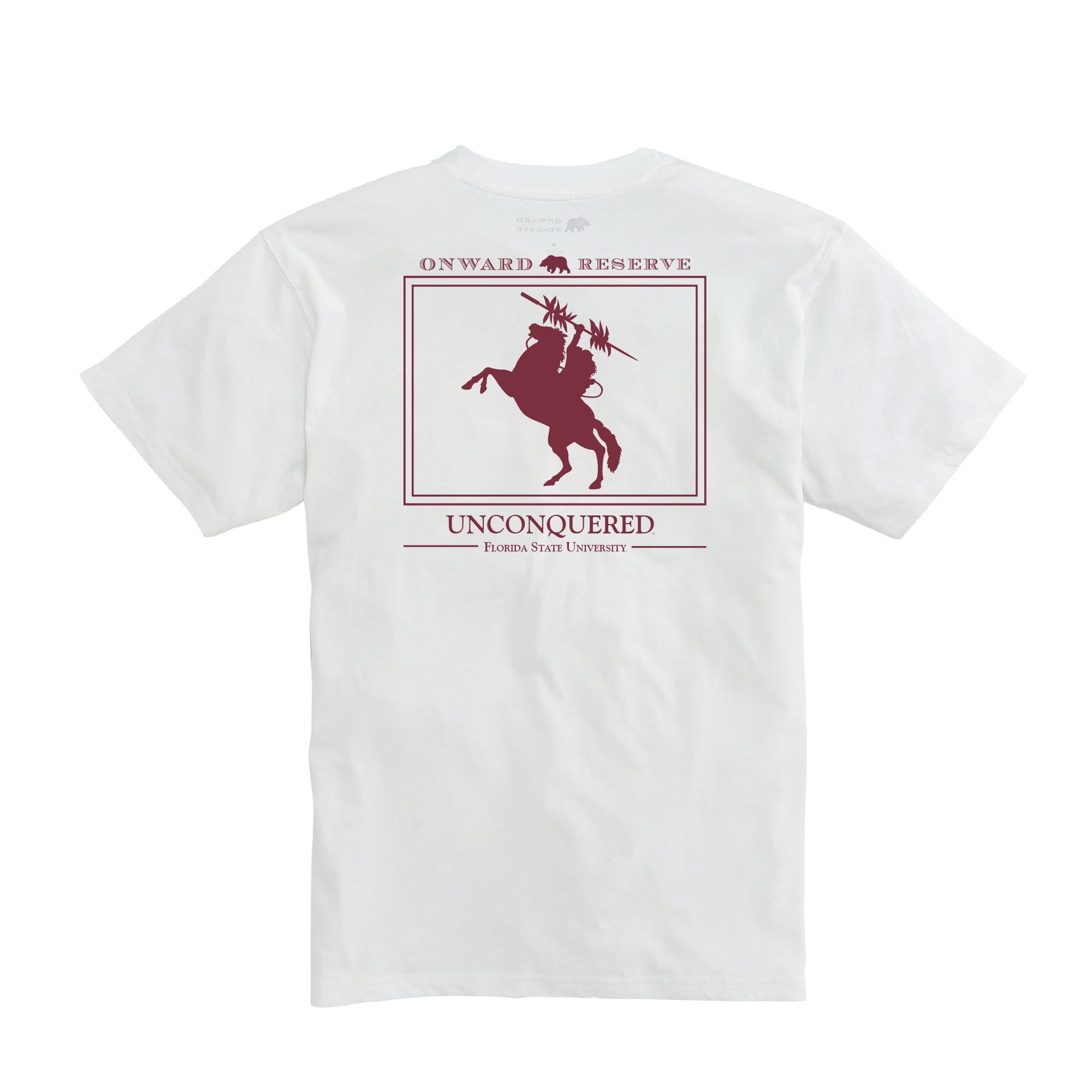 Florida State University FSU Unconquered Short Sleeve T-Shirt - Comfortable Cotton Tee for Game Day, School Spirit & Casual Wear