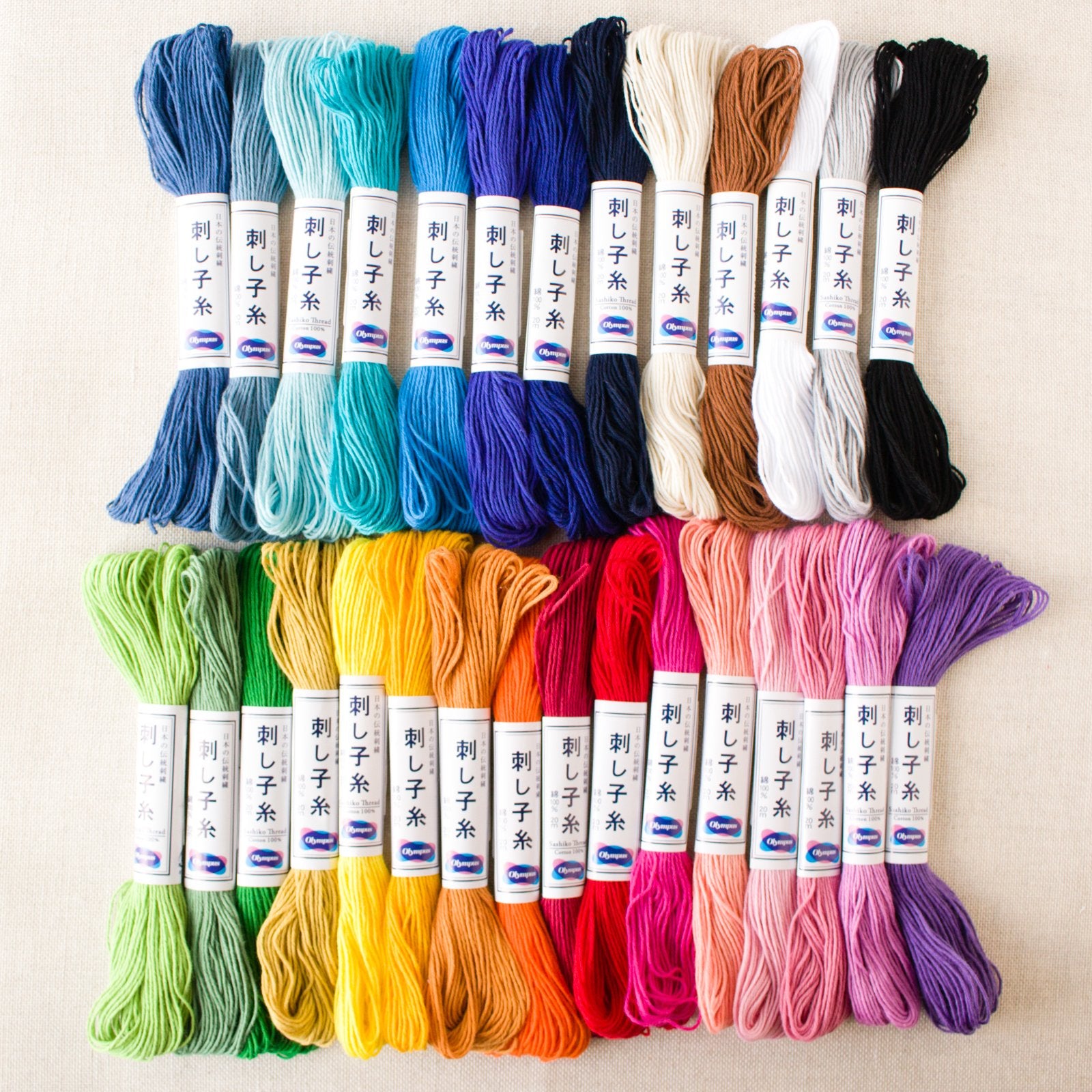 Premium Japanese Sashiko Embroidery Thread - Purple (#19) for Traditional Fabric Repair & Decorative Stitching | Perfect for Boro, Quilting, and DIY Craft Projects
