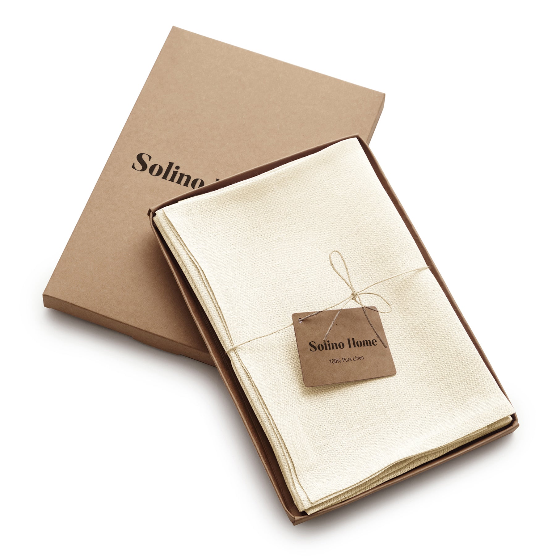 Premium Linen Napkins for Dining - Eco-Friendly & Elegant Table Linens for Weddings, Parties, and Everyday Use
