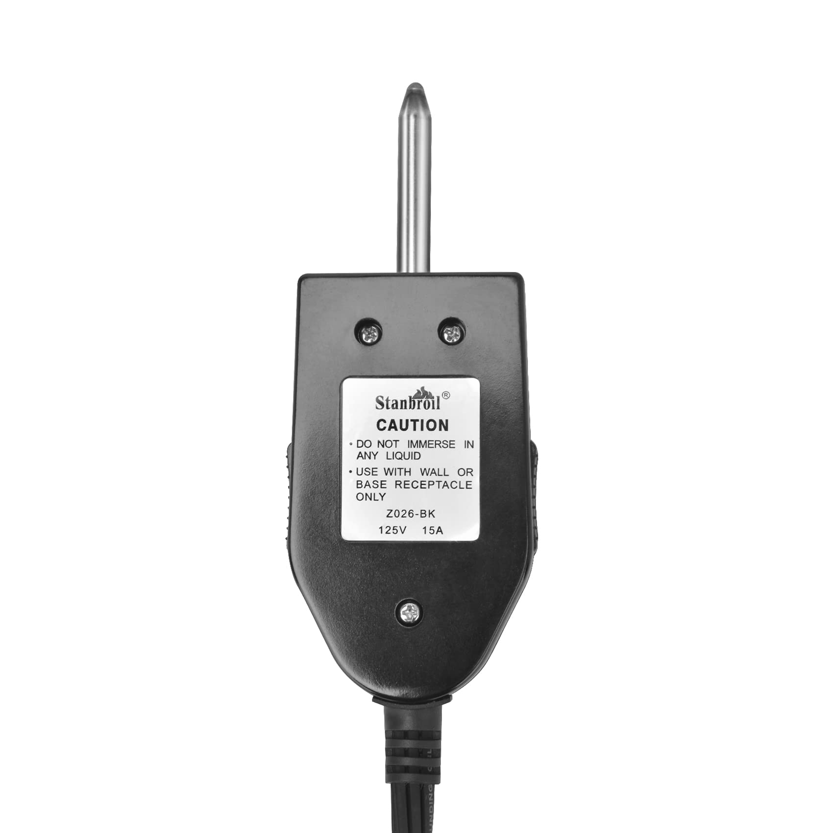 Stanbroil Replacement Power Cord with Thermostat Control for Electric Smoker & Grill Heating Element - Compatible with Stanbroil Models (Perfect for Backyard BBQ, Smoking Meat & Outdoor Cooking)